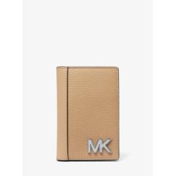 Michael Kors Porte-cartes Hudson en cuir grainé