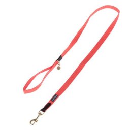 Collier Nomad Tales Bloom, corail pour chien - laisse assortie : L 120 cm, l 20 mm