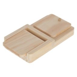 Jeu de réflexion Kerbl Snackbox pour rongeur et lapin - L 21 x l 11 x H 3,5 cm