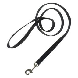 Lot Hunter : collier Ecco Sport + laisse noire - lot collier taille S + laisse L 110 x l 1,5 cm
