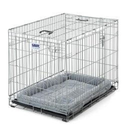 Cage de transport et d'intérieur Savic Dog Residence avec coussin l61xP91xH71cm Cage pour chien