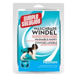 Couche lavable Simple Solution pour chien - taille M, 1 couche