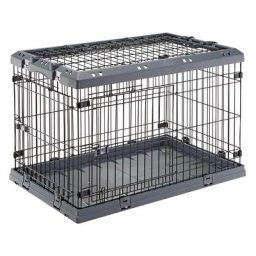 Cage de transport Ferplast Superior l 92 x P 58,5 x H 62,5 cm - pour chien