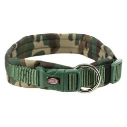 Collier Trixie Premium, large doublure en néoprène pour chien - taille M–L : tour de cou 42–48 cm, l 2 cm