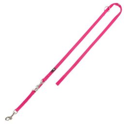 Laisse réglable Trixie Premium fuchsia pour chien - taille XS : L 2 m x l 1 cm