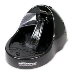 Fontaine Fresh Flow Deluxe 3L, noire, pour chien et chat