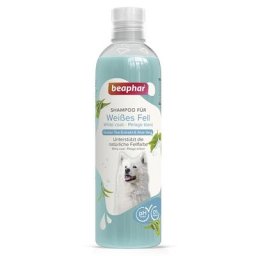2x 250ml shampooing beaphar pour chiens à poils blancs
