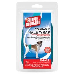 Serviette absorbante lavable Simple Solution pour chien - taille S, 1 serviette (emballage en anglais)