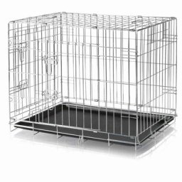 Cage de transport pour chien - l 55 x P 78 x H 62 cm