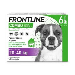 FRONTLINE Combo Chien L, 20- 40 kg - 6 pipettes
