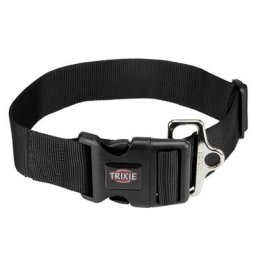 Collier Trixie Premium noir taille L–XXL tour de cou 55–80 cm x 5 cm - pour chien