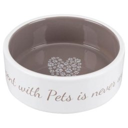 Gamelle en céramique 300mL Trixie Pet's Home pour chien - 12 cm de diamètre