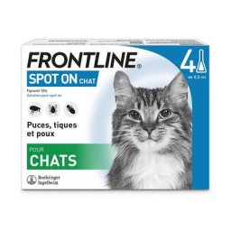 10x pipettes Spot-On FRONTLINE Chat