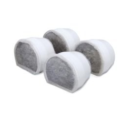 4 filtres à charbon actif de rechange - pour la fontaine à eau PetSafe® Drinkwell® Papillon