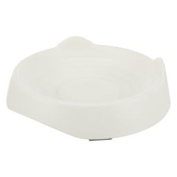 Gamelle Trixie en mélamine, blanc pour chat - L 17 × l 14 cm