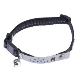 Collier TIAKI Home pour chat - noir