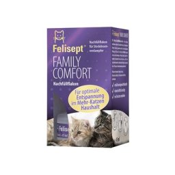 1 recharge de 45 mL pour le diffuseur Felisept Family Comfort pour chat
