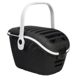 Panier Curver Chien/Chat - Noir - Panier de transport pour chien et chat