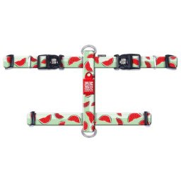 Harnais en H Max & Molly Watermelon pour chien - taille S : tour de poitrail 41-52 cm
