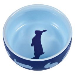 Écuelle (250mL) Trixie en céramique pour rongeur et lapin - 11 cm de diamètre