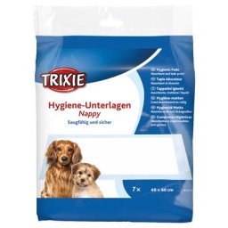 7 alèses de propreté L60xl40cm pour chien Trixie - Hygiène et propreté pour Chien