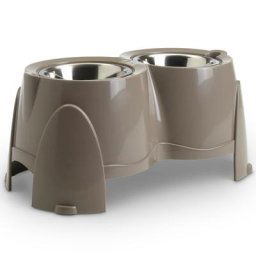 Porte-gamelles Ergo Feeder 2x1,5L pour chien - diamètre 18,5 cm, hauteur 28 cm