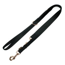 Laisse réglable Heim Rosé, noir L 200 x l 2 cm - pour chien