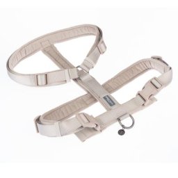 Harnais Nomad Tales Blush, taupe pour chien - taille S : tour de poitrail 37 - 53 cm, l 15 mm
