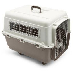 Cage de transport sur roulettes Feria pour chien - taille 4 (S) : l 51 x P 67 x H 47 cm