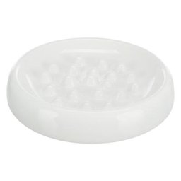 Gamelle Trixie Slow Feed en céramique pour chat - capacité : 250 mL - 18 cm de diamètre