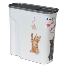 Conteneur à croquettes Curver pour chat - jusqu'à 2,5 kg de croquettes