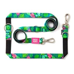 Laisse multifonctions Max & Molly Tropical pour chien - taille S : L 200 x l 1,5 cm
