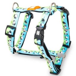 Harnais en H Max & Molly Black Sheep pour chien - taille M : tour de poitrail 53-69 cm