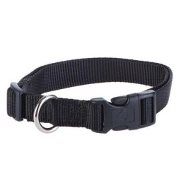 Collier Hunter Ecco Sport Vario Basic, noir taille S tour de cou 30-45 cm x l 1,5 cm - pour chien