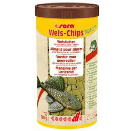 1L Sera Wels-Chips Nature - Nourriture pour poisson