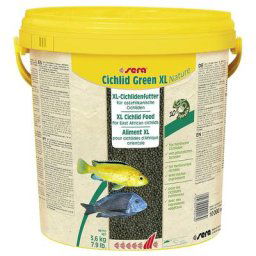 10L Sera Cichlid Green XL Nature - Nourriture pour poisson