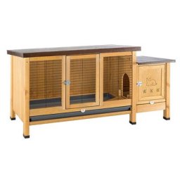 Clapier Lapin L154,5xl68,5xH79,5 cm - Clapier Ranch XXL pour lapin et rongeur