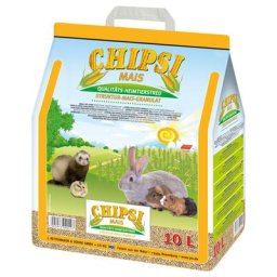10L Litière de maïs Chipsi pour rongeur et oiseau