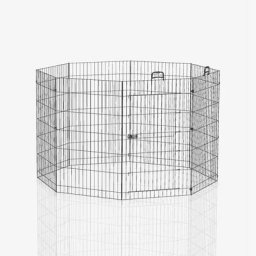 Ferplast Enclos octogonal pour petits animaux - taille L : 8 éléments de l 57 x H 91,5 cm