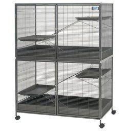 Cage Savic Suite Royal XL pour rat, furet et chinchilla L 115 x l 67,5 x H 153 cm