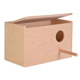 Maisonnette de nidification pour perruche L21 l13 H12 cm Trixie - Nid pour Oiseau