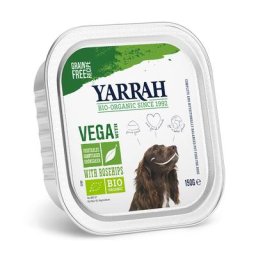 12x150g Chunks Vega, bouchées végétariennes, légumes bio, cynorrhodon bio Bio Yarrah Barquettes pour chien : -15 % !