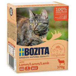 6x370g Bouchées en gelée agneau Bozita - Nourriture pour Chat