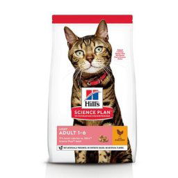 2x10kg Adult Light poulet Hill's Feline Croquettes pour chat
