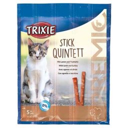 100g Trixie PREMIO bâtonnets avec agneau & dinde Friandises pour chats