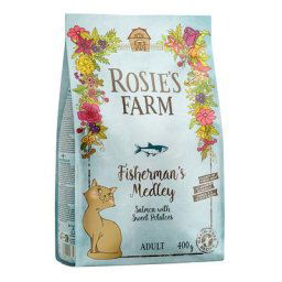 2kg Adult saumon, patates douces Rosie's Farm - Croquettes pour chat