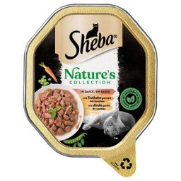 22x85g Sheba Nature's Collection en sauce dinde - Pâtée pour chat