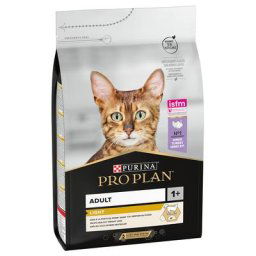 Croquettes PURINA PRO PLAN 3 kg pour chat : 10 % de remise ! - Light Adult riche en dinde