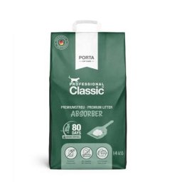 14kg avec absorbeur d'odeurs Professional Classic Litière pour chat : 15 % de remise !