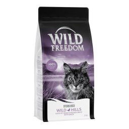 Wild Freedom Adult Wild Hills Sterilised, canard pour chat - sans céréales - 2 kg